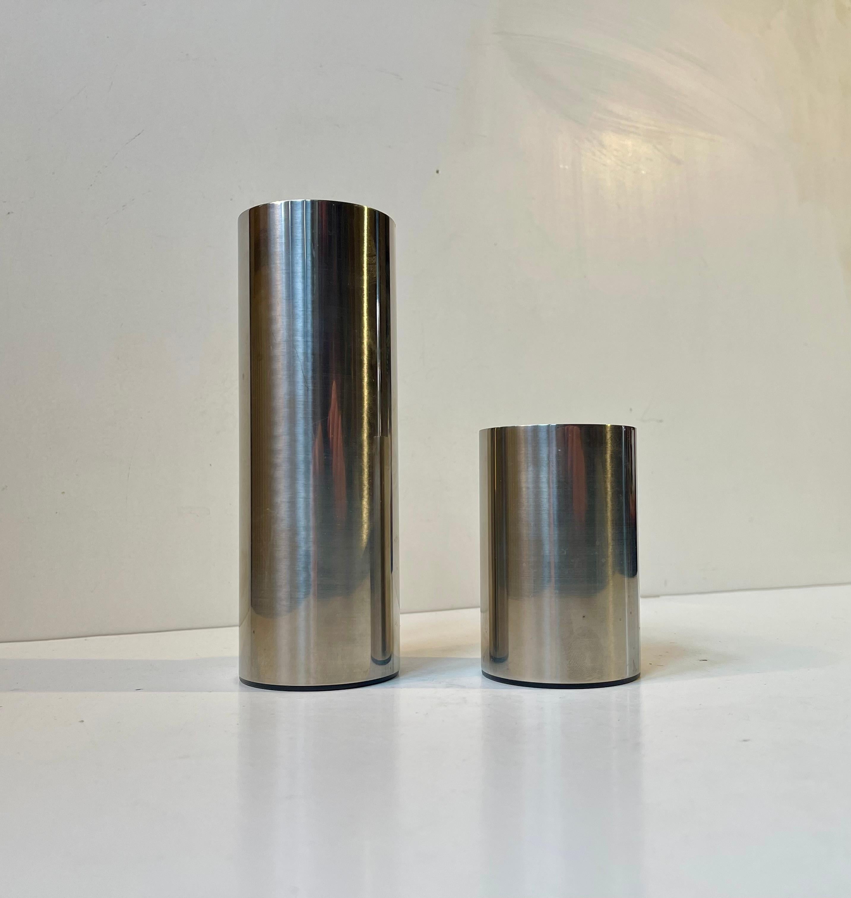 Georg Jensen Minimalistische Edelstahlhalter für Küchen- und Schreibtischutensilien (20. Jahrhundert) im Angebot