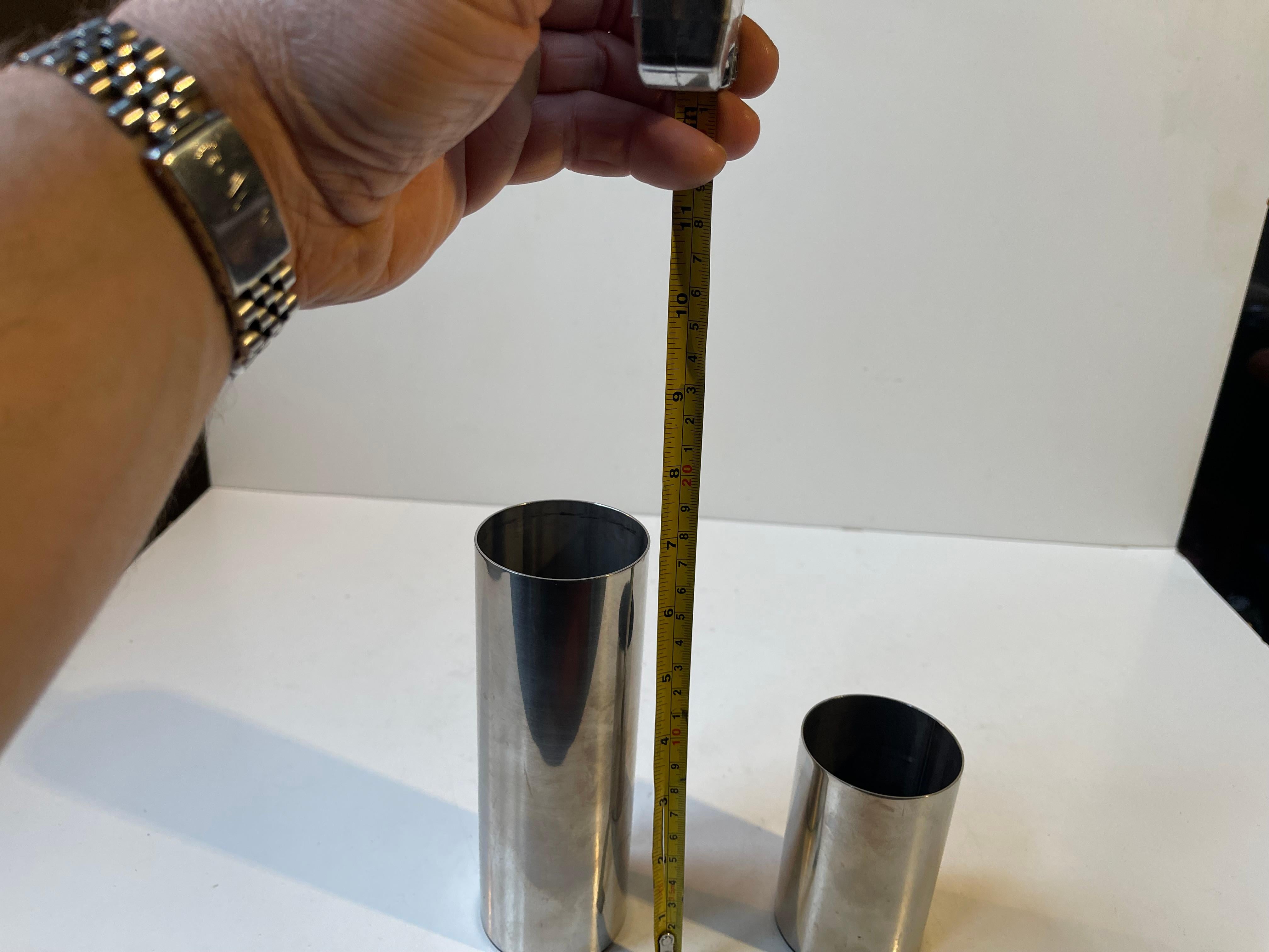 Georg Jensen Minimalistische Edelstahlhalter für Küchen- und Schreibtischutensilien im Angebot 1