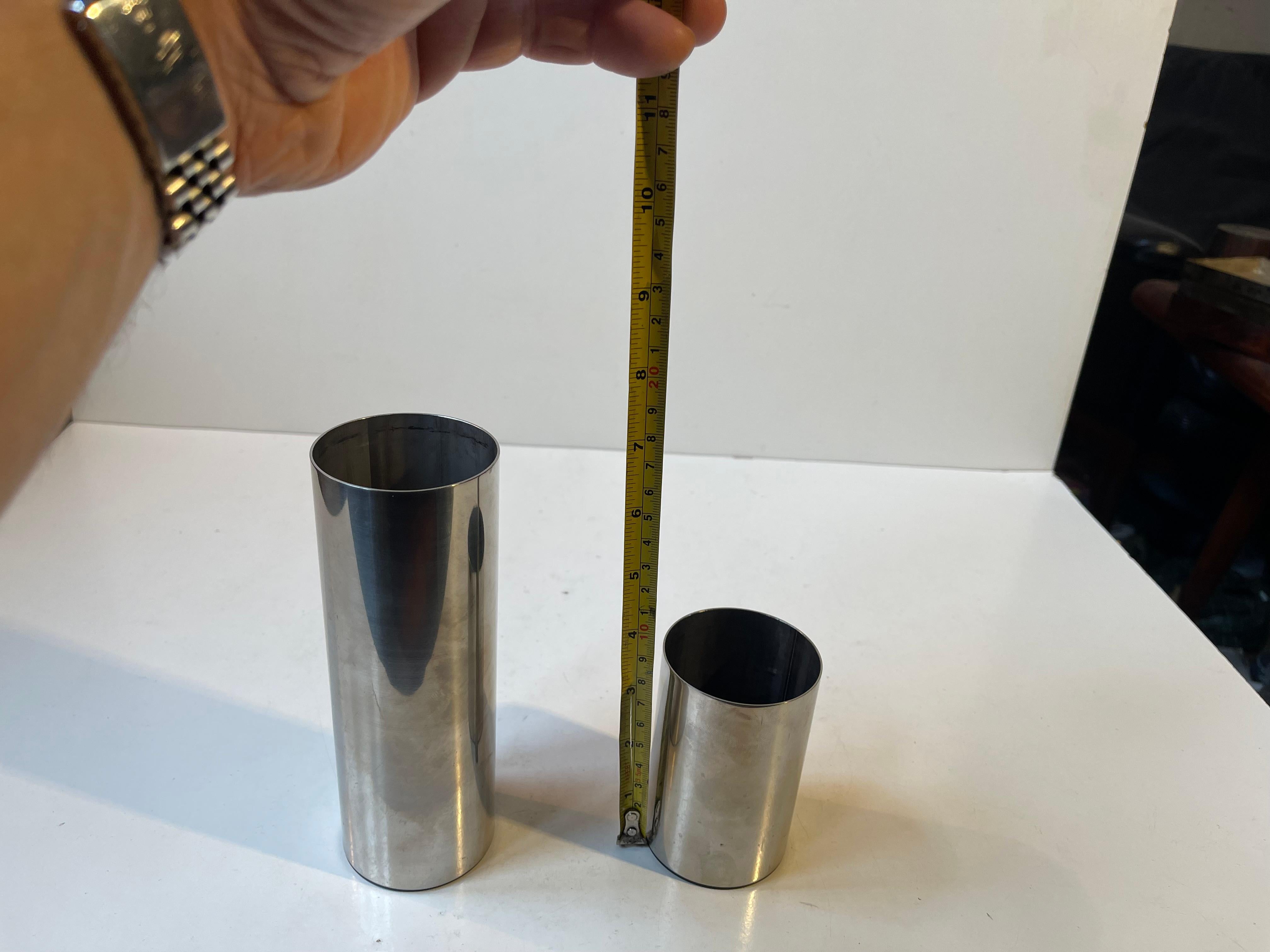 Georg Jensen Minimalistische Edelstahlhalter für Küchen- und Schreibtischutensilien im Angebot 2