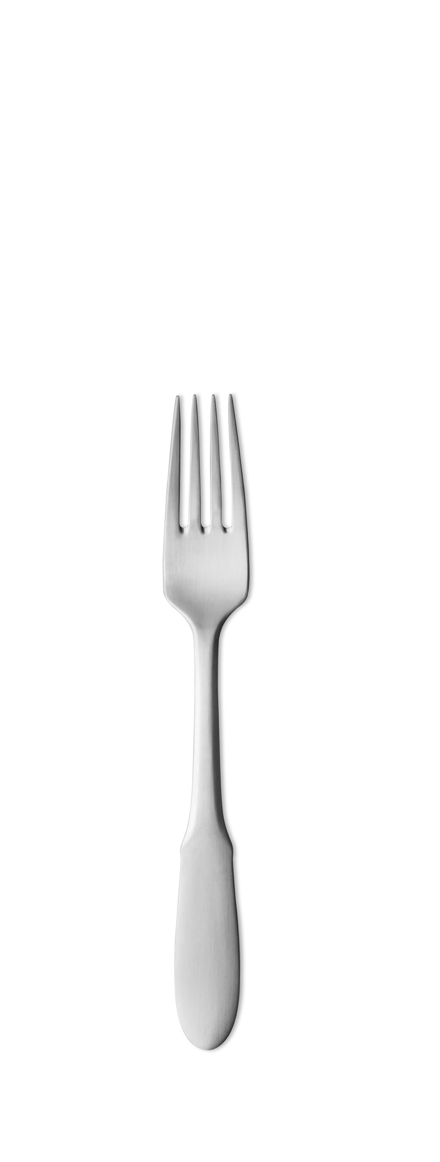 Georg Jensen Mitra Dinner Fork in Stainless Steel by Gundorph Albertus In New Condition In New York, NY