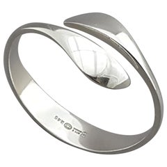Bracelet moderniste de Georg Jensen conçu par Bent Gabrielsen, Danemark
