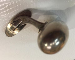 Georg Jensen Gemelli modernisti in argento Sterling Estate Jewelry