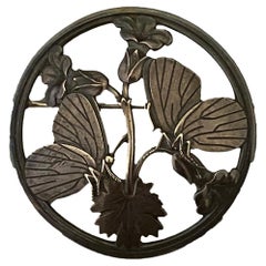 Georg Jensen Moonlight Blossom Brooch No 283