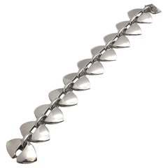 Georg Jensen Nanna Ditzel Mid-Century Modern Sterling Armband # 106
