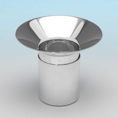 Georg Jensen n. 1344 - Coppia di portacandele in argento 925 - circa 1970