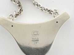 Georg Jensen No.161 925 Sterling Silver Astrid Fog Earrings with Screw Fittings