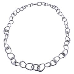 Georg Jensen Offspring Silver Link Necklace 433