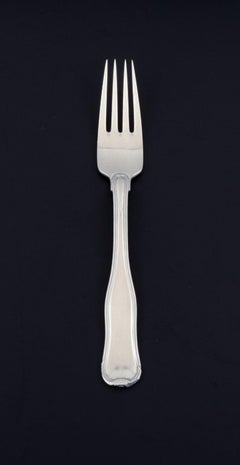 Georg Jensen Old Danish dinner fork in sterling silver.