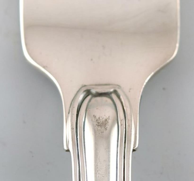 Scandinavian Modern Georg Jensen Old Danish lunch cutlery in sterling silver. Lunch service