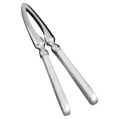 Georg Jensen. 'Old Danish' nutcracker in sterling silver and stainless steel.