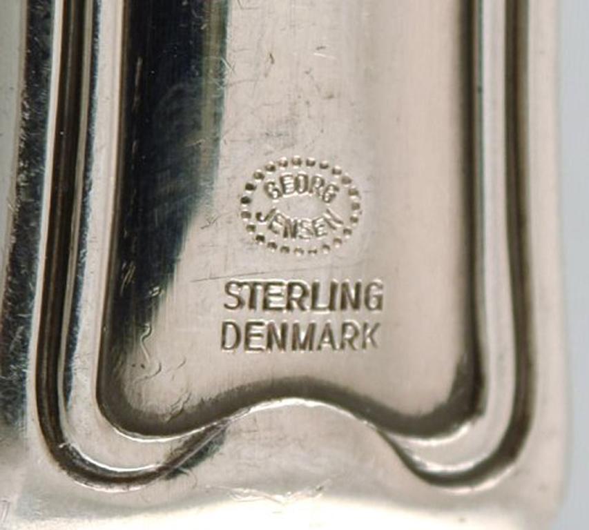 Georg Jensen Old Danish Serving Spade in Sterling Silver and Stainless Steel In Good Condition In Copenhagen, DK