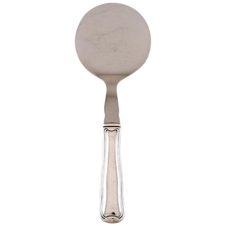 Georg Jensen Old Danish Serving Spade in Sterling Silver and Stainless Steel