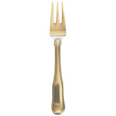 Georg Jensen Old Danish Sterling Silver Cake Fork No 043