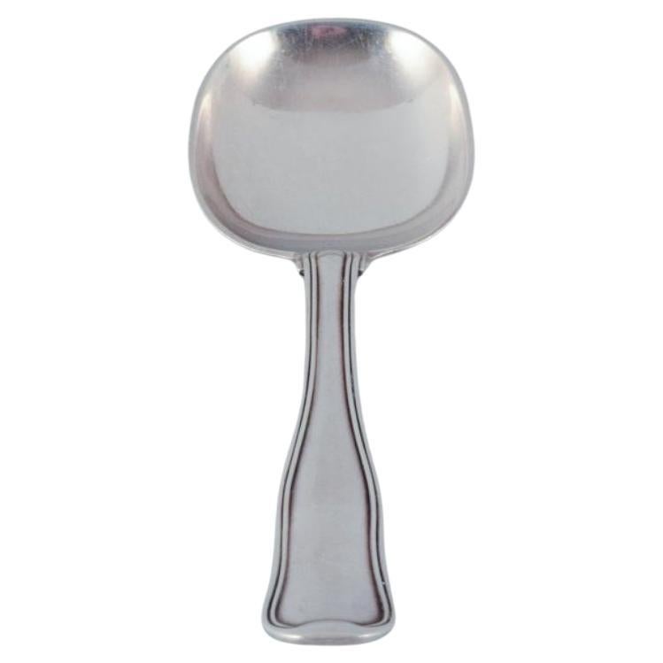 Georg Jensen Old Danish, sugar spoon in sterling silver. Stamped with 1945-1951  For Sale