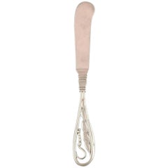 Georg Jensen Ornamental Silver Nr. 42, Butterknife, Early Stamp