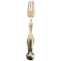 Georg Jensen "Ornamental" Sterling Silver Fish Fork No. 55
