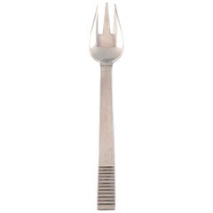 Georg Jensen Parallel, Fish Fork in Sterling Silver, 2 Pieces