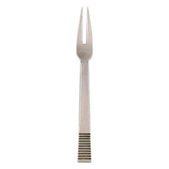 Georg Jensen Parallel, Meat Fork in Sterling Silver