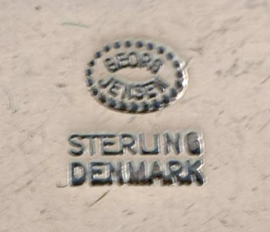 Danese Georg Jensen Parallel, Set di 8 coltelli da burro in argento, argento sterling in vendita