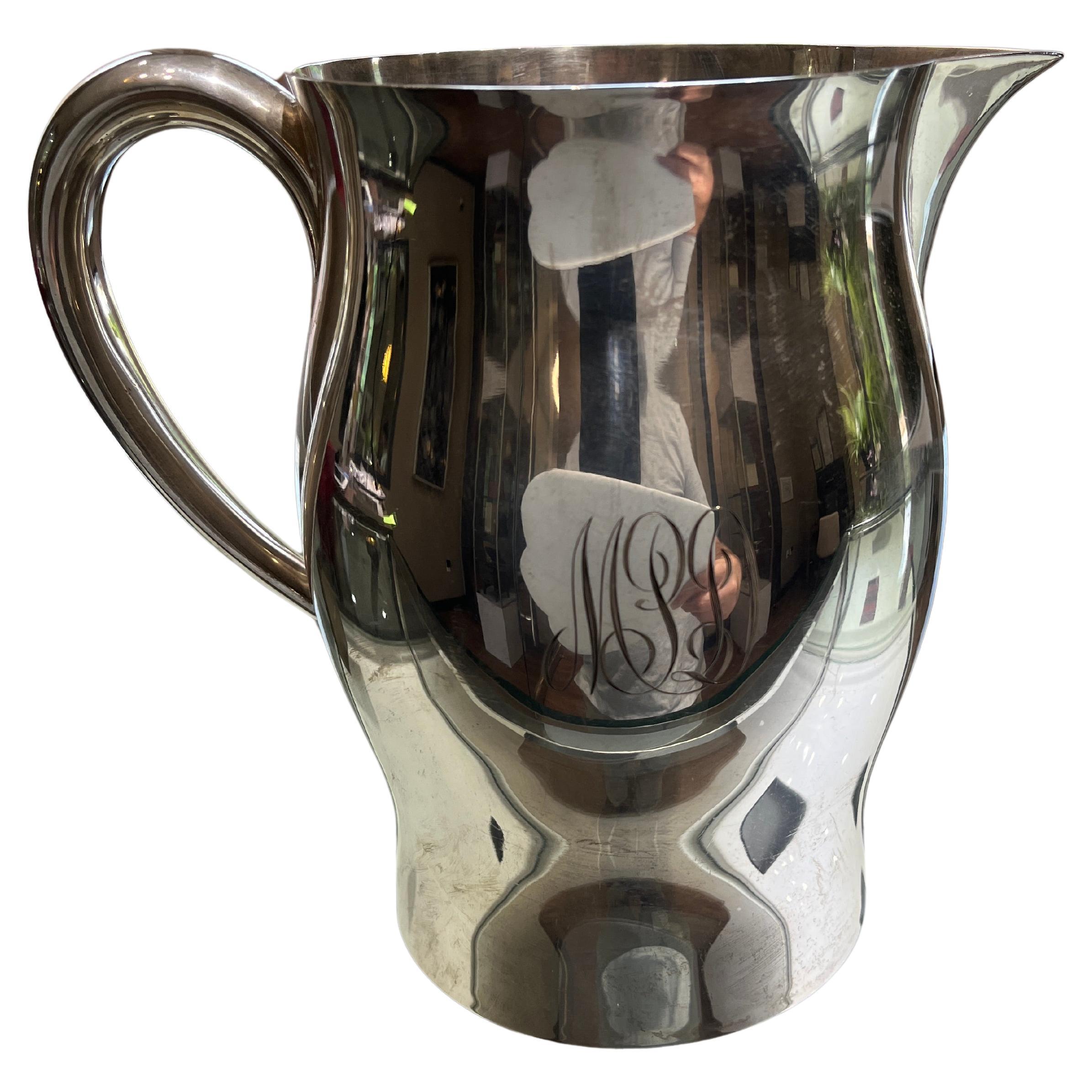 Georg Jensen Paul Revere Reproduction Sterling Silver Water Pitcher