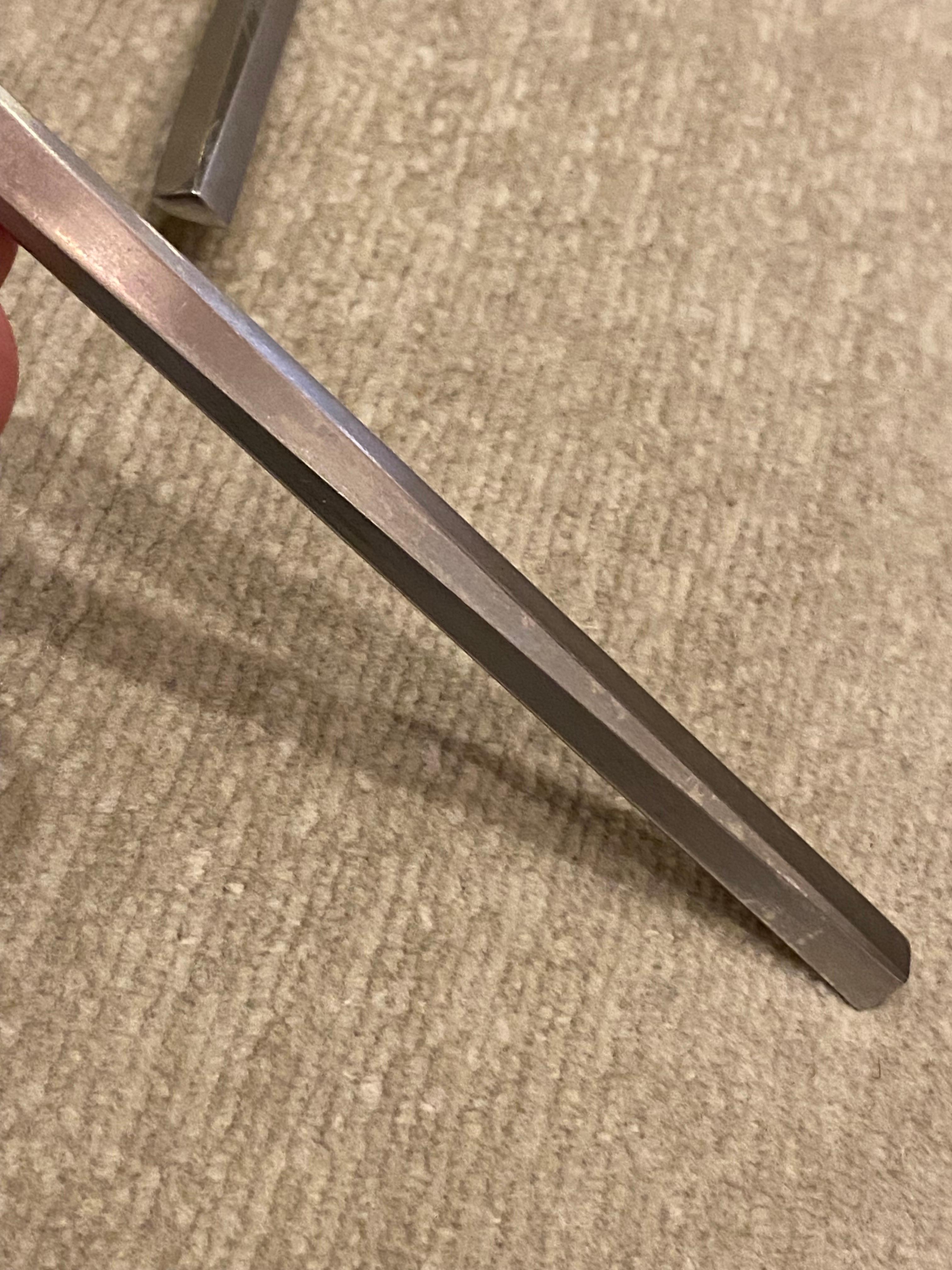 Mid-Century Modern Georg Jensen Prism Set of 8 Ice Tea Spoons