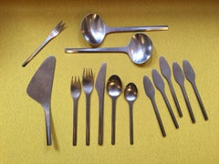Georg Jensen Prism Stainless Flatware Service for 8