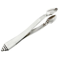 Georg Jensen Pyramide 830 Silber Zuckerzange aus den 1920er Jahren