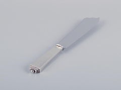 Georg Jensen Pyramid. Cake knife in sterling silver with a stainless steel blade