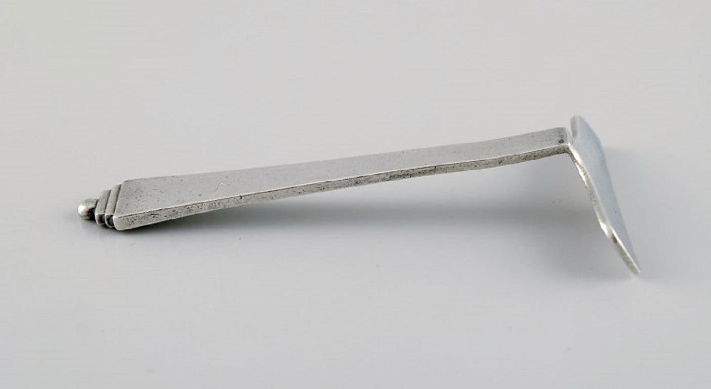 Georg Jensen Pyramiden-Kinderpullover aus Sterlingsilber (Art déco) im Angebot
