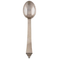 Georg Jensen Pyramid Coffee Spoon/Mocha Spoon, Sterling Silver, 15 Pcs