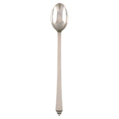 Georg Jensen Pyramid Latte / Ice Tea Spoon in Sterling Silver