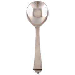 Cuchara "Pirámide" Georg Jensen de plata de ley