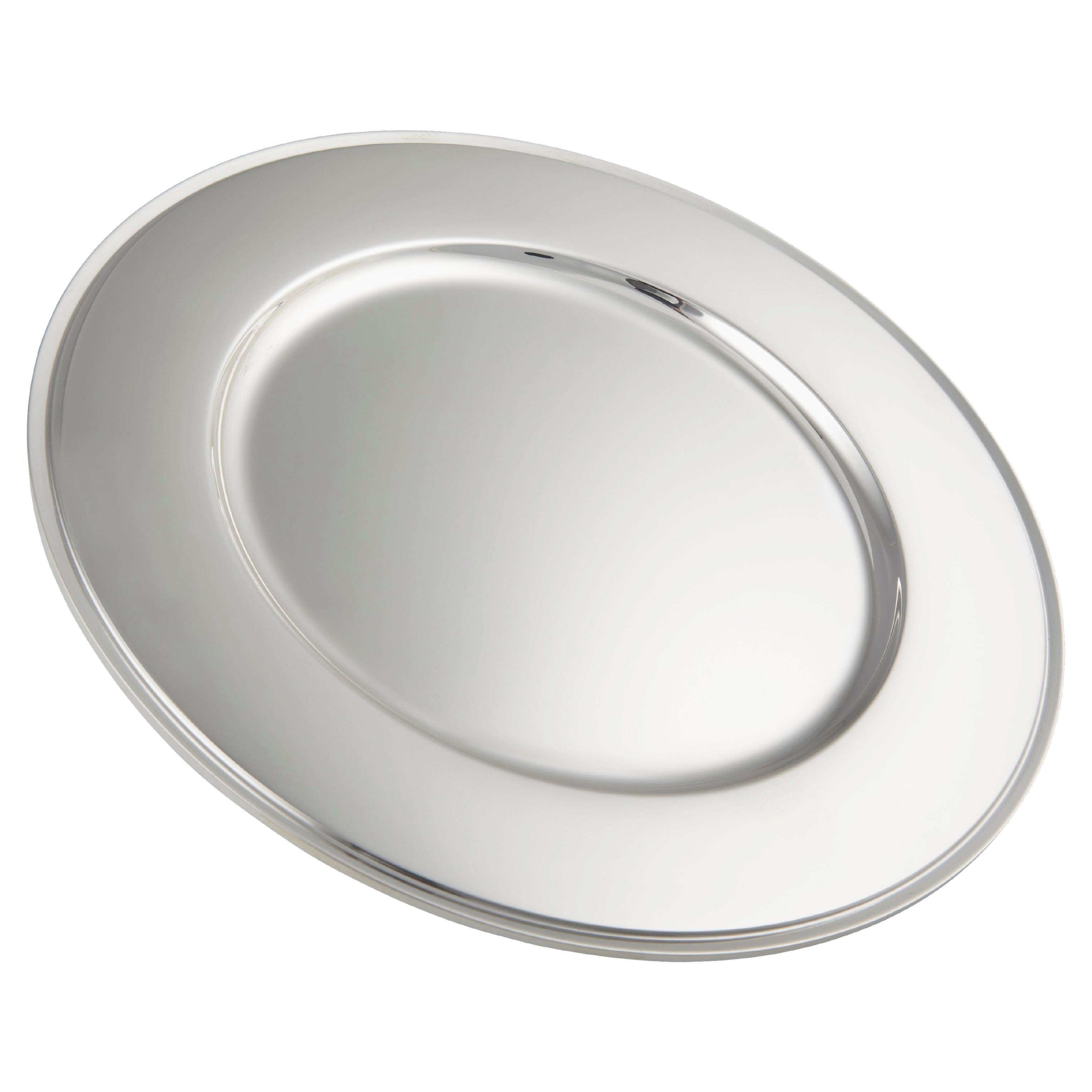 Georg Jensen Set di 12 piatti da portata in argento Sterling 600Y in vendita