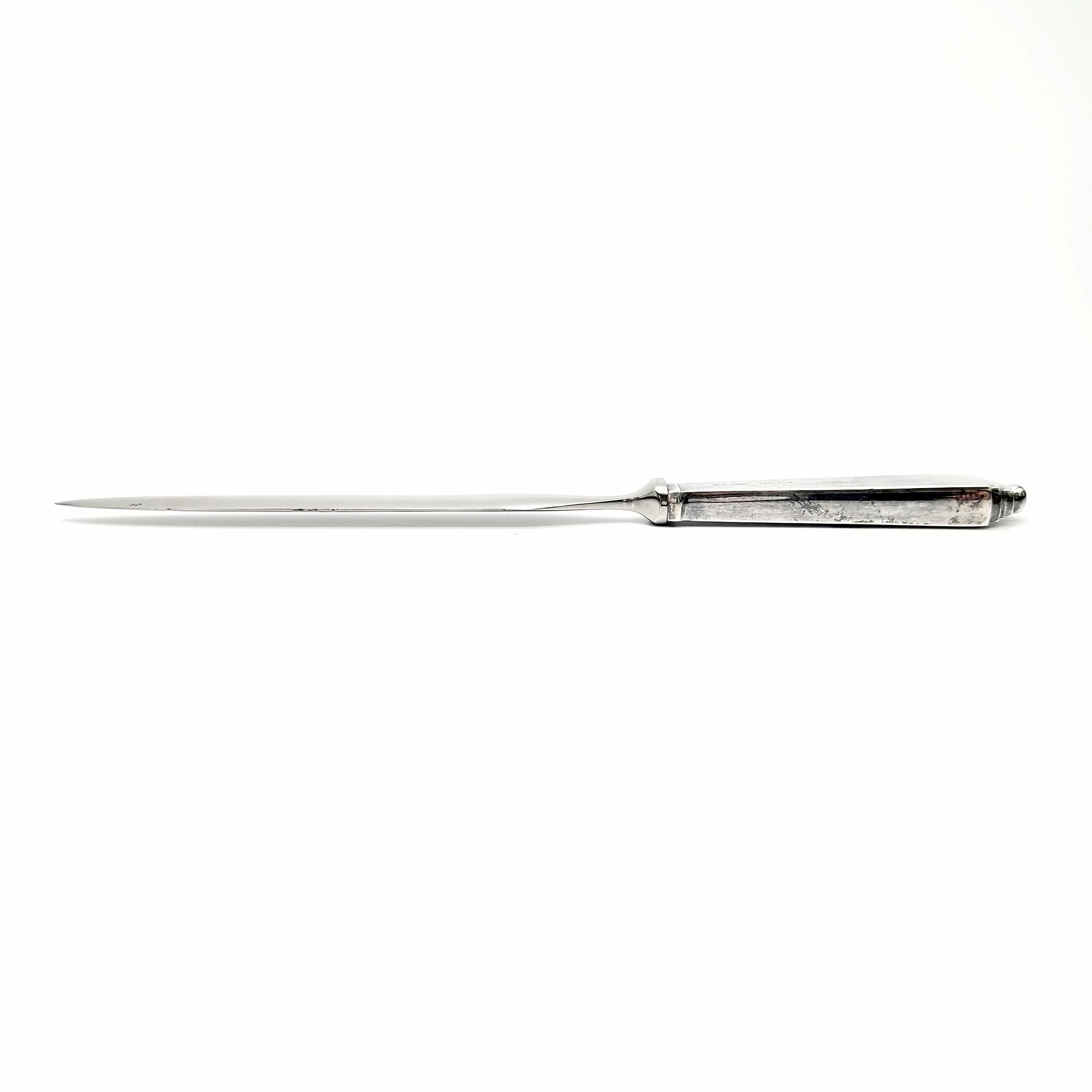 Georg Jensen Pyramid Silver Plated Letter Opener 1
