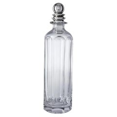 Decanter Georg Jensen Pyramid Sterling Silver Baccarat 206