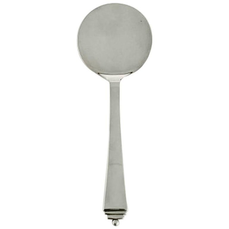 Georg Jensen Pyramid Sterling Silver Pastry Server No 203 For Sale at  1stDibs
