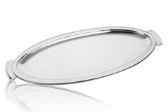 Georg Jensen Pyramid Sterling Silver Pyramid Tray 600A