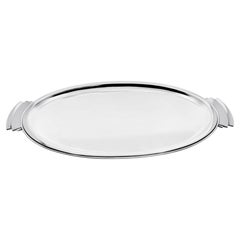 Georg Jensen Pyramid Sterling Silver Pyramid Tray 600A