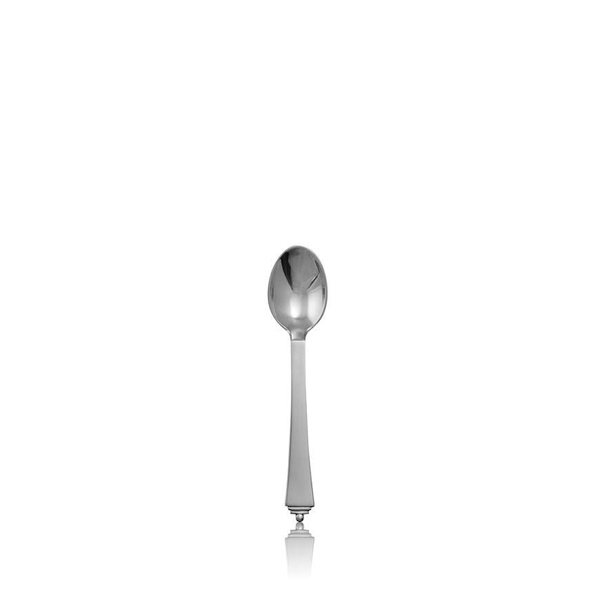 Georg Jensen Pyramiden-Sterlingsilber-Service für zwölf Personen (Mitte des 20. Jahrhunderts) im Angebot