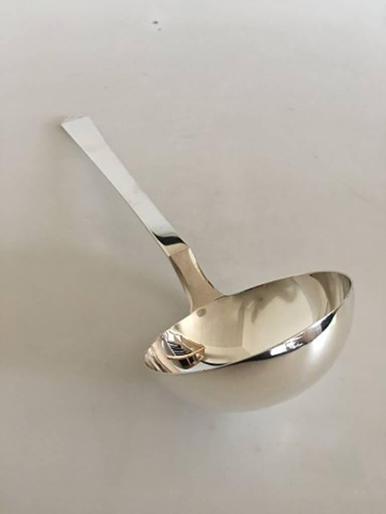 Georg Jensen Pyramid sterling silver soup or punch ladle #151. From 1932-1944. In perfect condition. Measures approx. 30 cm / 11 13/16 in.