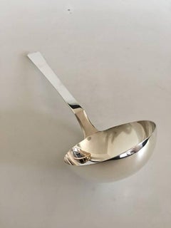 Georg Jensen Pyramid Sterling Silver Soup or Punch Ladle #151