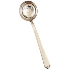 Georg Jensen Pyramid Sterling Silver Soup or Punch Ladle #151
