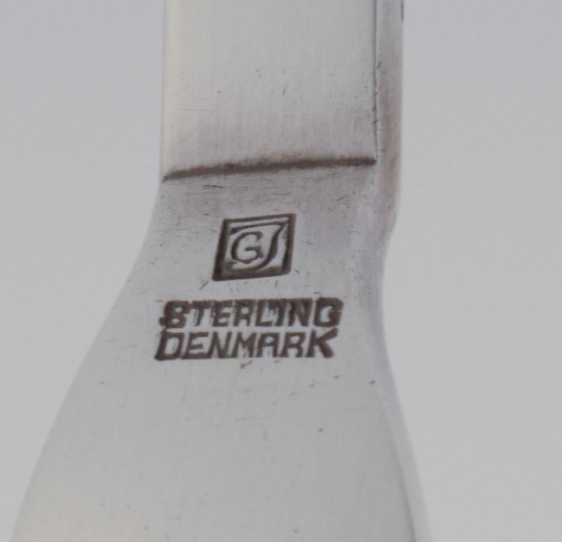 Pyramid, trois fourchettes à viande froide en argent sterling de Georg Jensen, 1933-1944 Excellent état - En vente à Copenhagen, DK