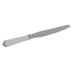 Georg Jensen Pyramide. Art Deco dinner knife with a long handle.
