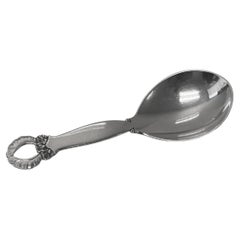 Cuillère à chope Georg Jensen en argent sterling rare, vers 1940