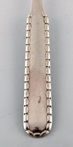 Georg Jensen Rope Meat Fork in Silver, 1920