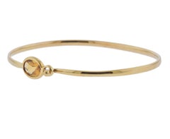 Georg Jensen Savannah Gold Citrine Bracelet 1506