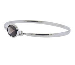 Georg Jensen Savannah Silver Smokey Quartz Bracelet 628