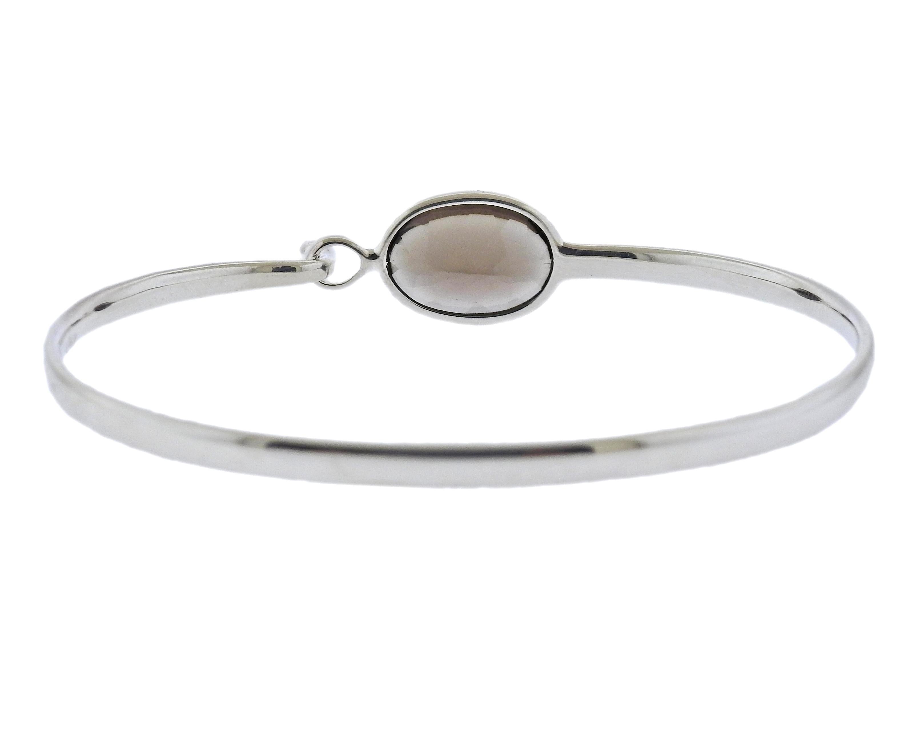 Georg Jensen Savannah Silber Rauchquarz-Armband 628 (Ovalschliff)