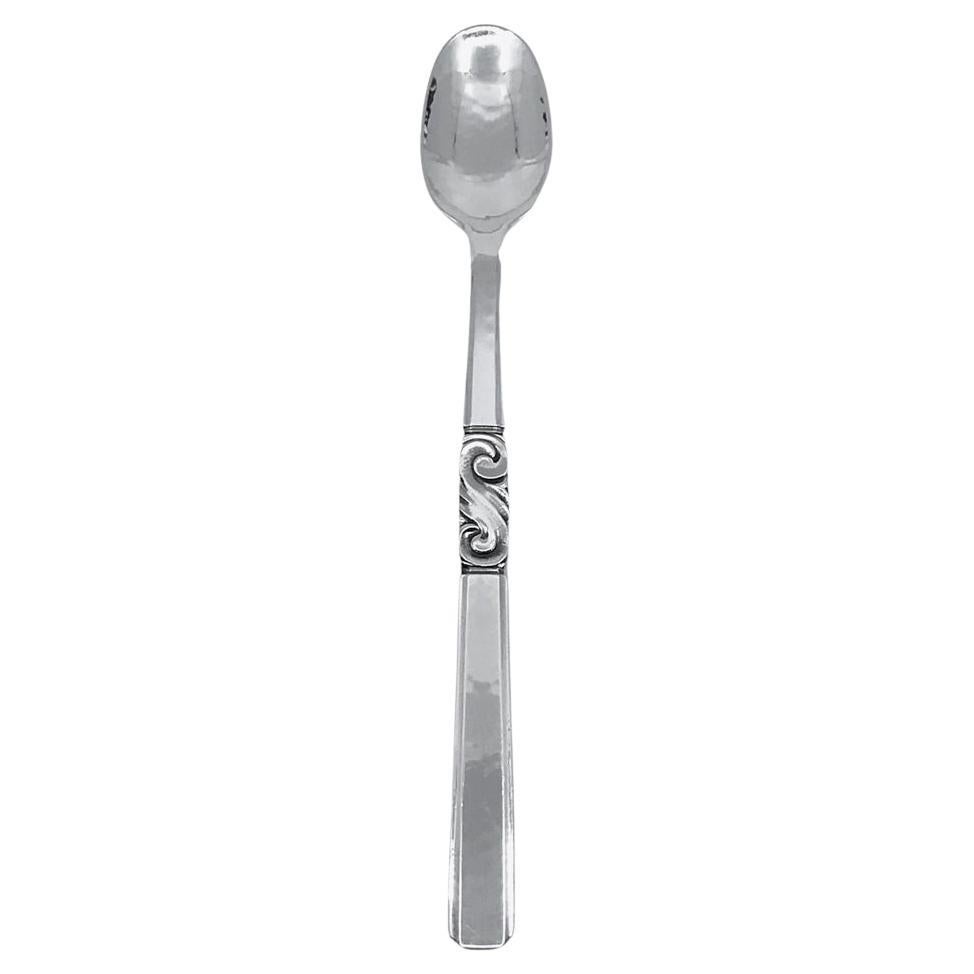 Georg Jensen Scroll Iced Tea Spoon 078